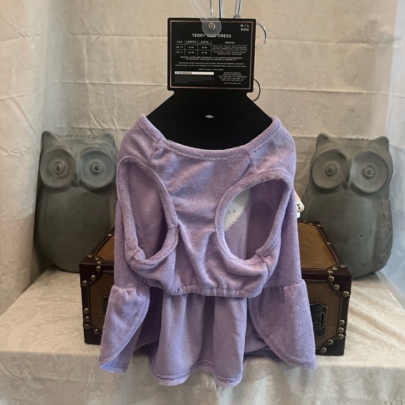 ⚡️Juicy Couture Terry Dog Dress - Lavender (Medium/Large) - Picture 3 of 5